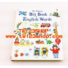 Big book of English words帶1000單詞 兒童英文原版紙板書籍  